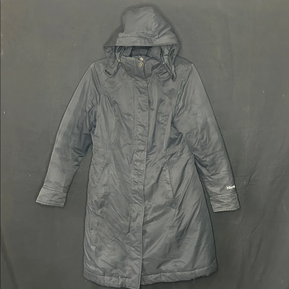 Marmot Women's Down Black Hooded Coat